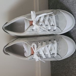 Coach sneakers, size 7 1/2 B, no original box but good condition